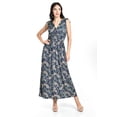 thumbnail image 1 of Vestido estampado de paisley Roman Fashion Juvenil 8802X-11 Azul marino CH, 1 of 4