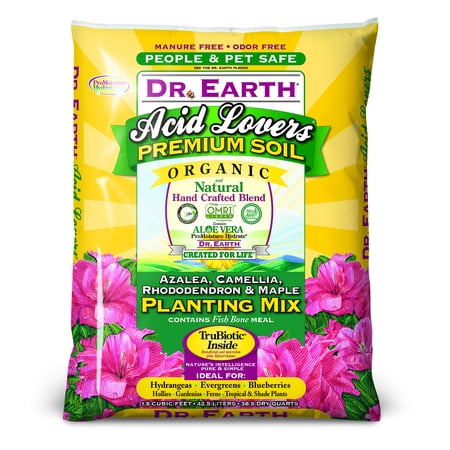 Dr. Earth Organic & Natural Acid Lovers Azalea, Camellia, Rhododendron & Maple Planting Mix 1.5