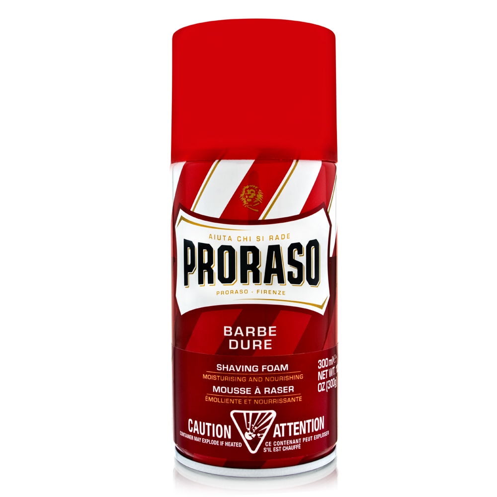 proraso shaving foam travel size