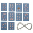 thumbnail image 1 of 2pcs Cats Cradle String Creative Finger Strings For Kids Portable String Toys Hand Game Play Cradle Rope Game Cat Cradle Strings, 1 of 8