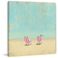 thumbnail image 3 of Marmont Hill "Pink Chairs" by Rick Novak Painting Print on Wrapped Canvas, 3 of 5