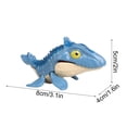 thumbnail image 3 of Tiranosaurio móvil de la articulación de dinosaurio de juguete HUOGUO que muerde los dedos, 3 of 3