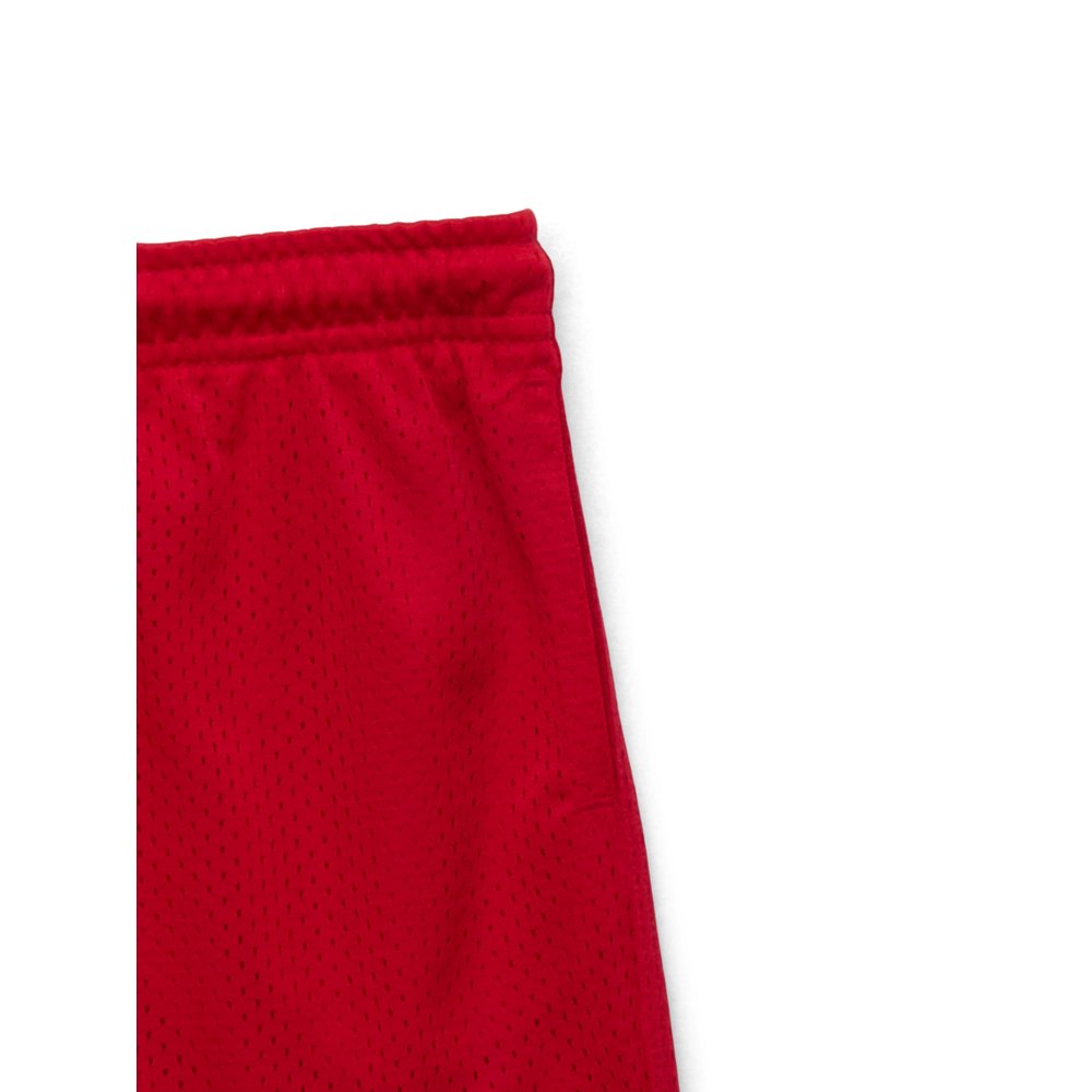 Athletic Works Boys Mesh Performance Shorts — Brilliant Red - 6-Piece Bulk Bundle 2