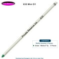 thumbnail image 2 of Private Reserve Ink 635 D1 Mini Ballpoint Refill made by Schmidt - Green, Medium, 5 Pack, 2 of 3