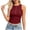 Wine-tanks, variant on Womens Ribbed Knit Tank Tops, Half Button Slim Fit Sleeveless Cami Tank, Casual Summer Basic Tops for Workout Casual