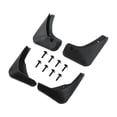 thumbnail image 4 of unids/set guardabarros de coche guardabarros delanteros traseros guardabarros reemplazo negro para Cadillac XTS 2013-2018, 4 of 12