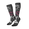 thumbnail image 2 of Balery I Love Coffee Printed Novelty Socks Men's Women's Crew Socks Sports Socks Knee High Socks Cotton Socks Quirky and Cool Socks, 2 of 9