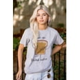 thumbnail image 3 of Kawaii Matching Couples Set PB and J Plus Size Crewneck Graphic Tee Shirt Brisco Brands 2X, 3 of 5