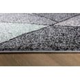 thumbnail image 6 of Rug Branch Contemporary Geometric  Grey Blue Indoor Area Rug - 4x6, 6 of 8