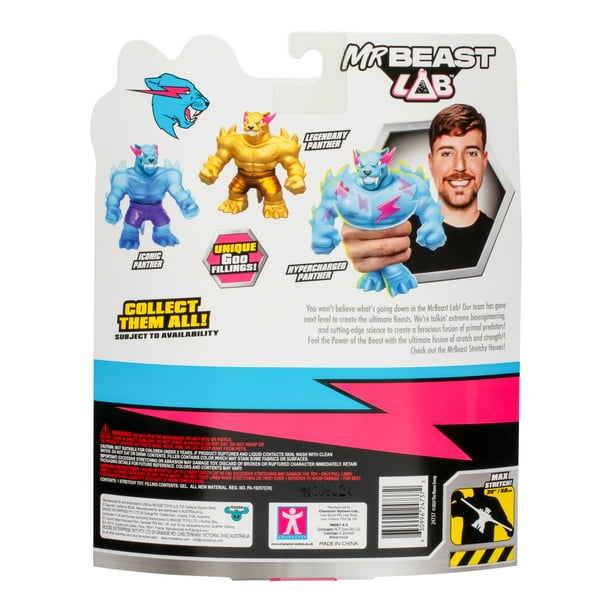 MrBeast Lab Heroes of Goo Jit Zu Goo Iconic Panther Action