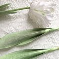 thumbnail image 4 of 1Pc Artificial Flower 68cm 3D Parrot Tulip Real Touch Fake Flower Decor for Home White, 4 of 6