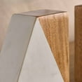 thumbnail image 6 of Better Homes & Gardens Wood and Marble Bookends, 1.77" x 4.56", 6 of 6