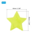 thumbnail image 2 of Uxcell Reflective Stickers Warning Star Reflector for Safety in Dark Conditions Green, 2 of 7