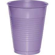Touch of Color Plastic Cups, 16 Oz, Luscious Lavender, 20 Ct by CREATIVE CONVERTING