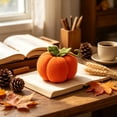 thumbnail image 5 of Kyusrd Fall Decor for Home,Halloween Pumpkin Decorations Soft Stuffed Fabric Pumpkin Ornament Fall Thanksgiving Home Table Decor Small Pumpkin Pillow Toy For Party Indoor, 5 of 7