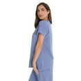 thumbnail image 2 of Just Love Solid Stretch Scrub Top for Women Mock Wrap Nursing Shirt (Ceil, 3X), 2 of 3