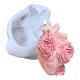thumbnail image 1 of 3D Flower Silicone Mould Flower Heart Candle Molds Ornament Molds Plasters Molds Casting Molds Epoxy Resin Molds, 1 of 4
