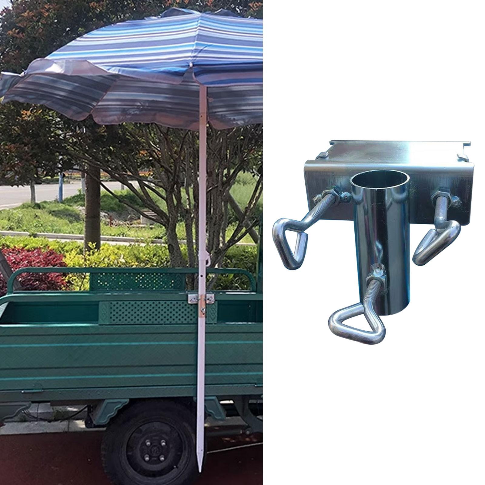 Bothyi Patio Umbrella Clamp Bench Deck Umbrella Stand for Bleachers Yard Beach