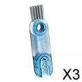 thumbnail image 1 of 2 Cepillos de Limpieza Pequeños, Limpiador de Paja, Herramienta de Lavado de Tapa de Botella de Lactancia , 3 piezas, 1 of 10