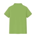 thumbnail image 5 of Ruyang Polo Shirts for Boys Girls Solid Soccer Print Baggy Casual Short Sleeve Summer Lightweight Outdoor Athletic Blouse T Shirts, 5 of 5