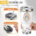 thumbnail image 5 of 30oz Coworker Tumbler with Stainless Steel Straw Leakproof Travel Coffee Mug, Ideal Birthday Farewell Going Away Goodbye Gifts for Colleague Women Friends, 5 of 6
