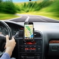 thumbnail image 4 of Deeceymbur Car Phone Mount Vent Dashboard Magnetic Holder Rhinestone Decor Universal Fit 4 7 Inch Smartphones 360 Rotatable GPS Navigation, 4 of 6