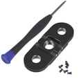 thumbnail image 1 of Adaptador de montaje en trípode de metal con dos puertos y orificio de rosca de 1/4 Base plegable para batidoras deportivas de 10/9/8/máx., 1 of 5