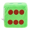 thumbnail image 1 of Dados de esponja Zulema educativos de 3 colores para niños Verde, 1 of 8