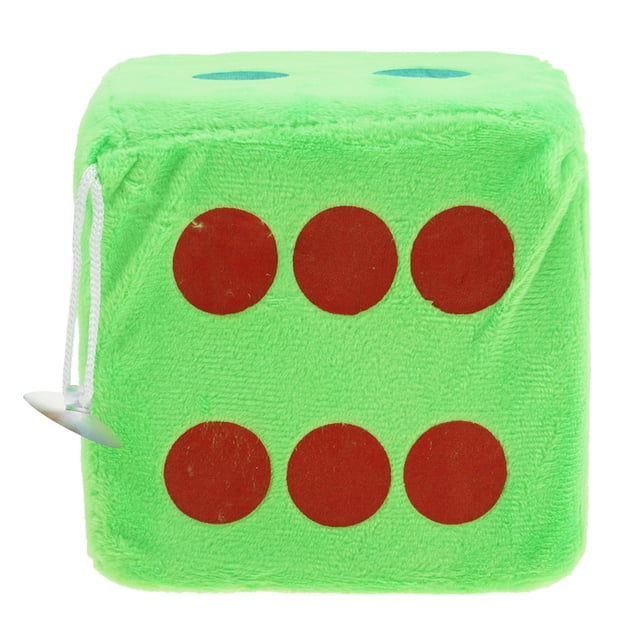 Dados de esponja Zulema educativos de 3 colores para niños Verde