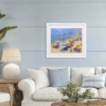 thumbnail image 3 of Stupell Industries Contemporary Colorful Day at Beach White Framed Print Under Glass, 21 x 17, by LSR Design Studio, 3 of 8