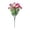 A003- Hot Pink, variant on Artificial White Flowers Faux Flower Bouquet with Eucalyptus Leaves, Uv Resistant Fake Floral Stems for Home Decor Wedding Arrangements Bridal Shower Centerpieces, Single Pack