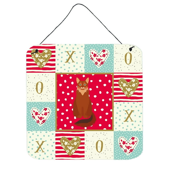 Somali Cat Love Wall or Door Hanging Prints