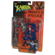 sinister with snap-on cyber tech armor * monster armor series * 1997 marvel comics x-men action figure & accessories