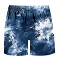 thumbnail image 3 of WAVSUF Summer Drawstring Short Pants Mens Elasticity Shorts Fashionable Casual Tight White Size 5XL, 3 of 4