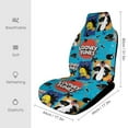 thumbnail image 2 of Animated Looney Tunes Car Seat Covers Accessories Vehicle Front Seat Protector Mat Cover Universal Fit For SUV Sedan Van Trucks, 2 of 6