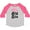 Heather and Hot Pink, variant on Inktastic Love Hearts Big Sis Girls Toddler T-Shirt