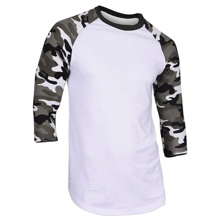 Super Soft Mens 3/4 Sleeve Baseball T Shirt Jersey Fitted (Best Baseball Jerseys Of All Time)