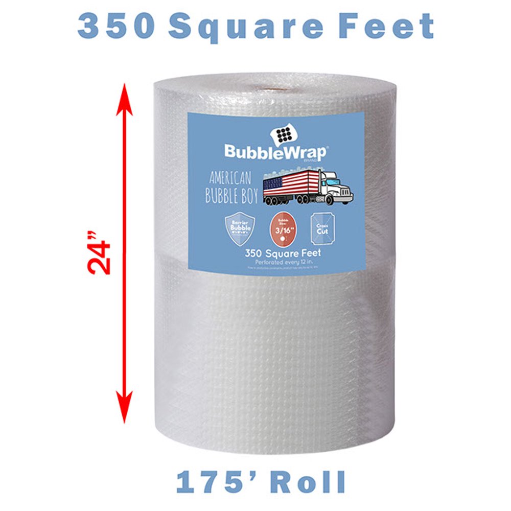 Official Sealed Air Bubble Wrap American Bubble Boy (400' Medium (5/