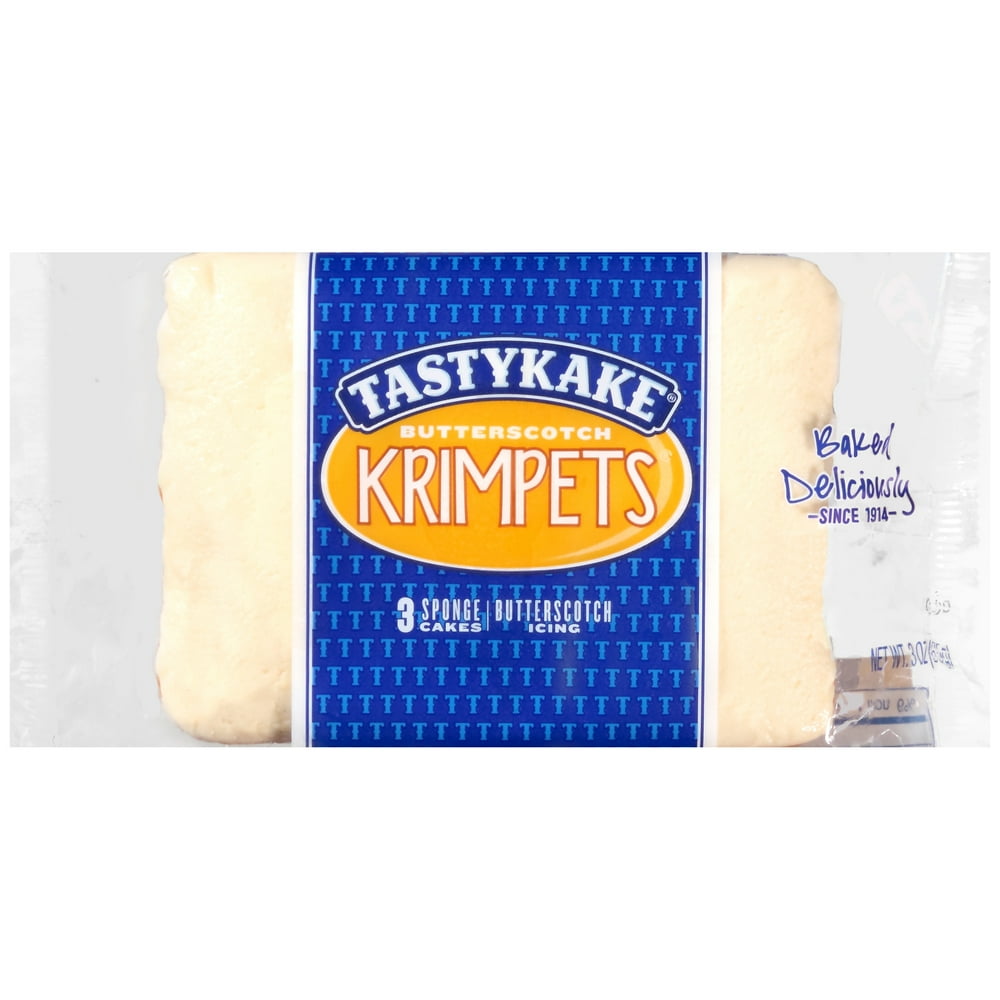 Tastykake? Butterscotch Krimpets? 3 oz. Pack
