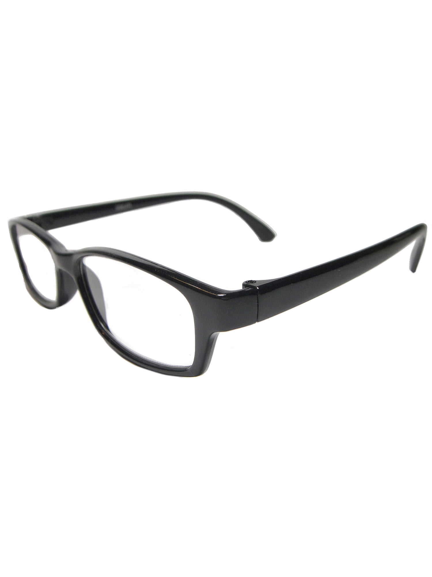 Clear Lens Full Strength Unisex Rectangular Reading Glasses - Walmart ...