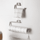 thumbnail image 5 of Advancent Soporte de papel de cocina Soporte de pared de plástico Toalla autoadhesiva Organizador de toallitas Estante Hotel Soporte de rollo de papel de Organizadores de utensilios de cocina Gris Advancent HA003538-02, 5 of 6