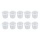 thumbnail image 4 of 50 vasos desechables de plástico de 25 ml, transparentes, con tapas, para gelatina, yogur, mousses y salsas., 4 of 8
