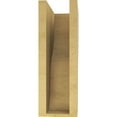 thumbnail image 4 of 5"W x 10"D x 15"H Classic Greensboro Rough Cedar Woodgrain TimberThane Corbel, Primed Tan, 4 of 6