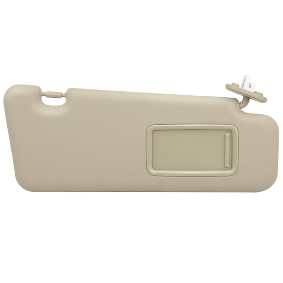 CCIYU Beige Sun Visor Right Passenger Side fit for 2008 2009 2010 2011 2012 2013 for Toyota Highlander Sun Visor Assembly with Sunroof
