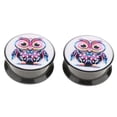 thumbnail image 1 of Pendientes Enchufe de oído Fernando Camilla Acrílico Multicolor 20mm, 1 of 8