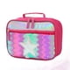 thumbnail image 2 of Bolsa de almuerzo portátil para niños, con aislamiento de lentejuelas, de aluminio, para picnic, térmica y para conservar comidas (color fluorescente), 2 of 5