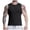 Z291 Black, variant on Men'S Tank Tops Solid Color Sleeveless Crew Neck Undershirt Summer Casual Men Vest Size L White