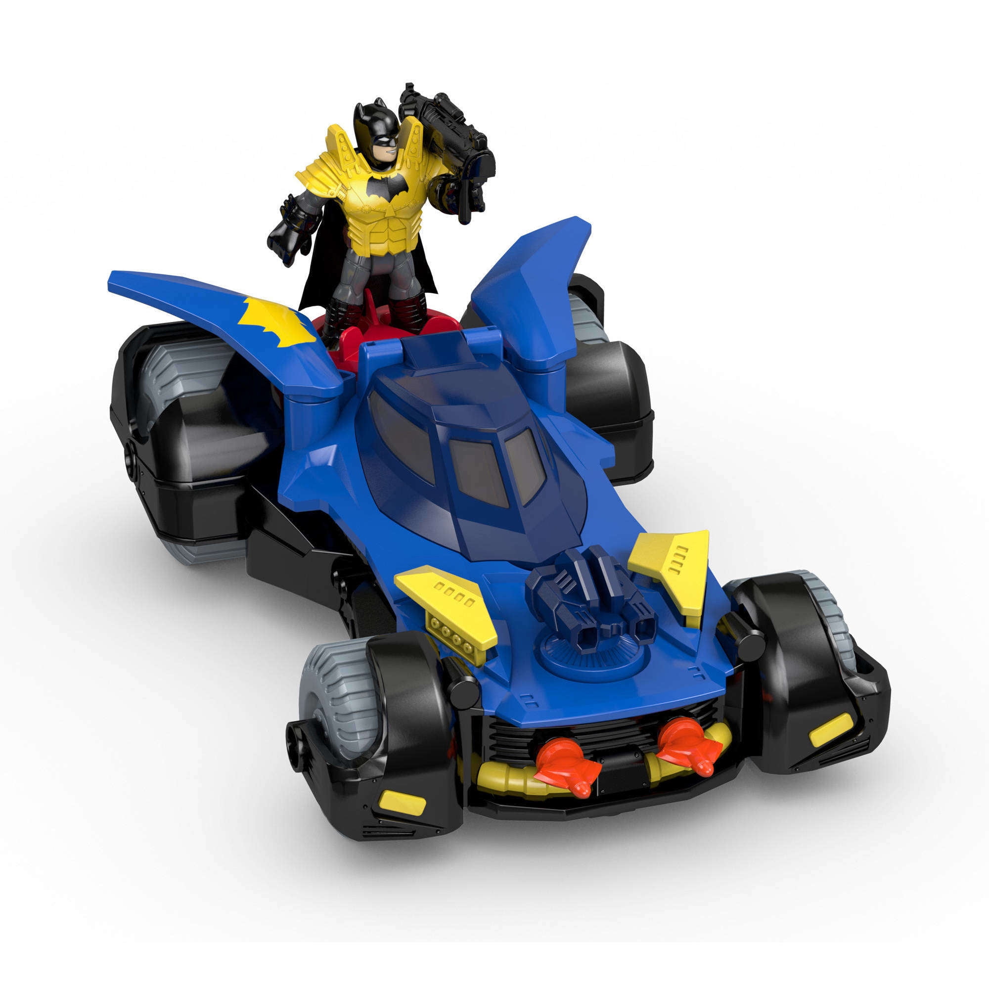 imaginext dc super friends deluxe batmobile vehicle