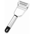 thumbnail image 1 of Stainless Steel Vegetable Peeler and Grater Tool for Carrots and More, 1 of 5