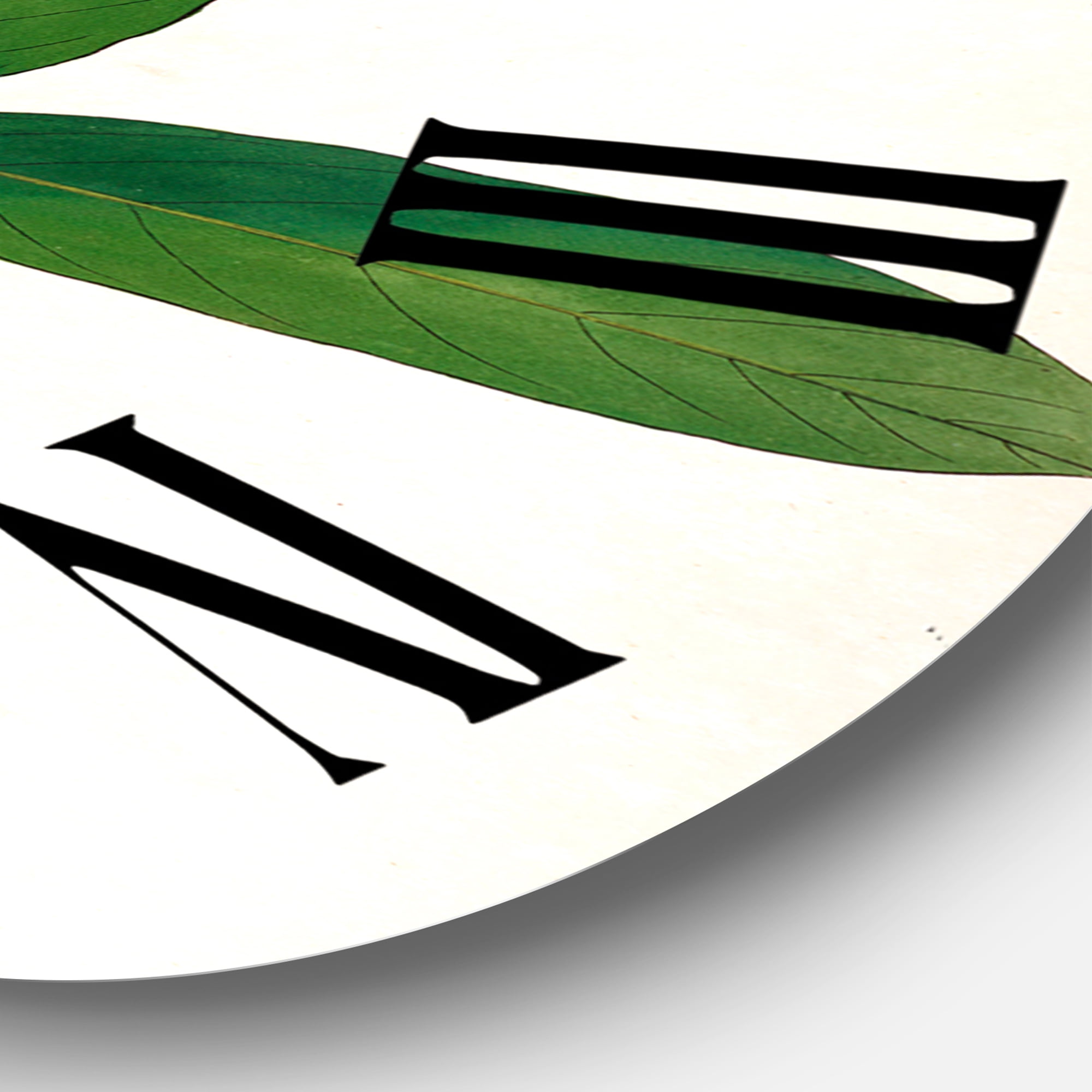 Designart 1 in Farmhouse Wall Clock